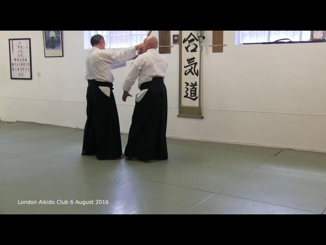 Bokken tori a juji nage variation 6 August 2016