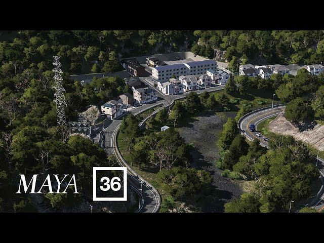 A Small Village and The Hills - Cities Skylines: Maya [EP 36]