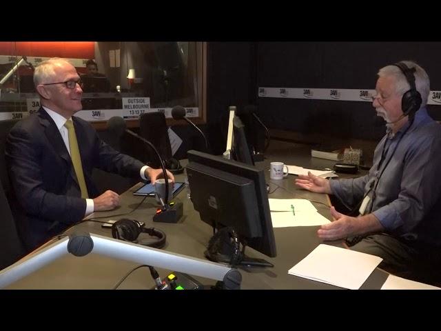 Full interview: Malcolm Turnbull in the studio with Neil Mitchell