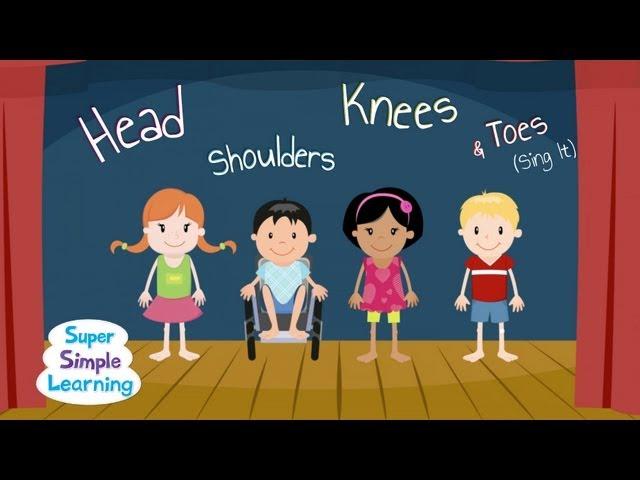 Head Shoulders Knees & Toes (Sing It) | Follow Along | Super Simple Songs