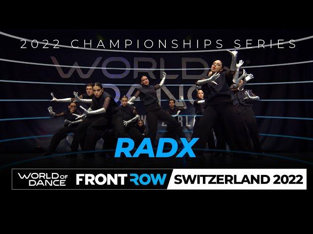 RADX | Team Division | World of Dance Switzerland 2022