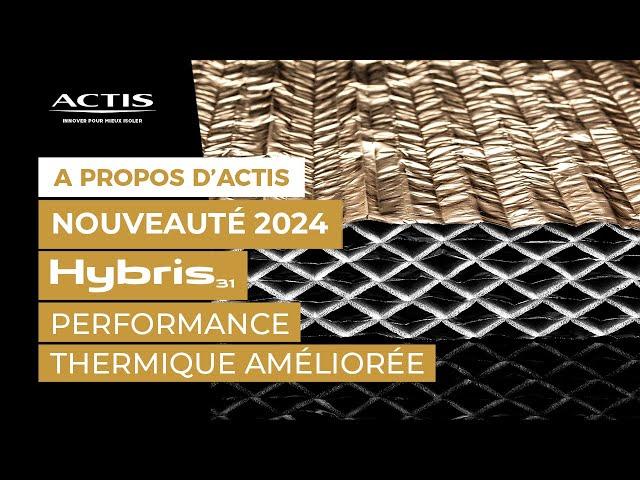 Découvrez HYBRIS 31, l’isolant réflecteur de nouvelle génération | ACTIS Isolation