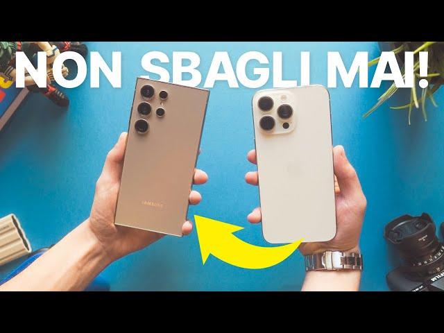 Ho SOSTITUITO iPhone 15 Pro MAX con S24 Ultra! NON MANCA NULLA! - Confronto e Android vs IOS 