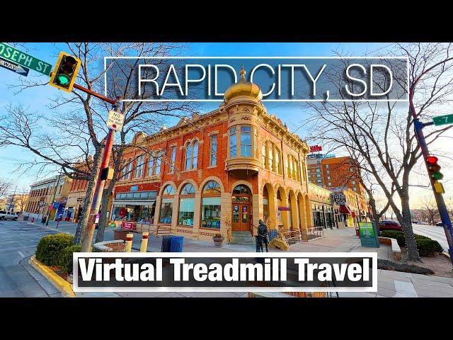 City Walks - Rapid City South Dakota - Treadmill Travel Virtual Walking Tour