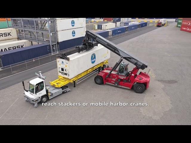 Terberg Autonomous Terminal Tractor PoC powered by EasyMile