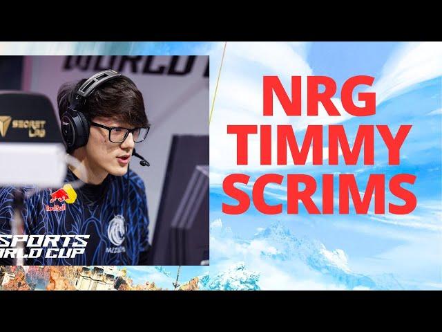 JOINED NRG!!! | NRG iiTzTimmy PRO SCRIMS WITH OFFICIAL NEW PRO TEAM