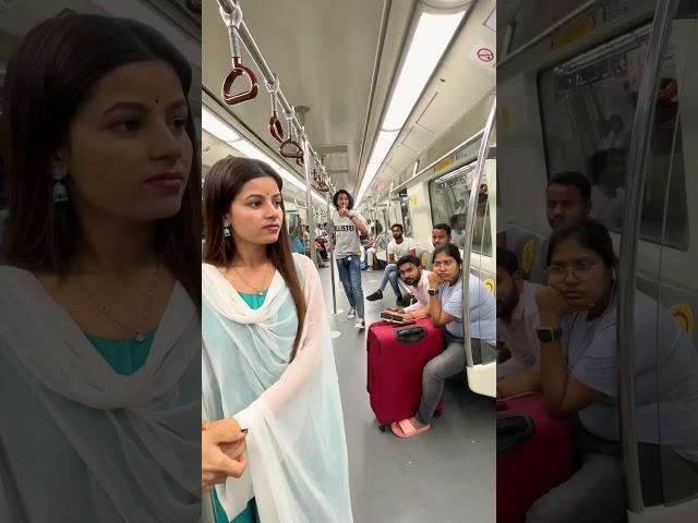 Metro Prank  | Sameer Khan | #viralshort #love #reels #funnyshorts #reelitfeelit #reelsinstagram
