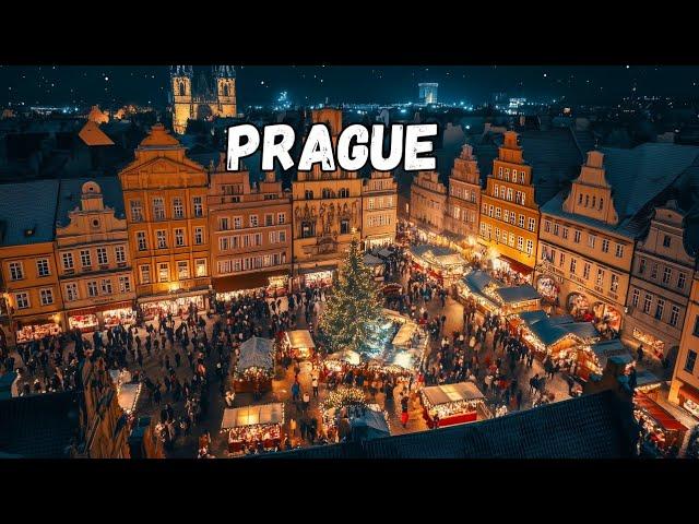  Prague Christmas Market 2024 | Walking Tour of Prague in 4K HDR 