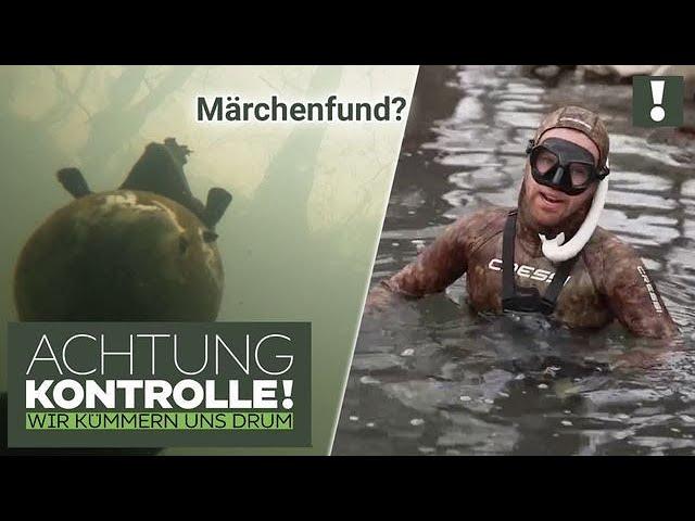 Schatz gefunden?  Märchenhafter Schrott-Fund im Fluss | Achtung Kontrolle