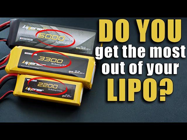 THE TRUTH about the BEST LIPO cutoff voltage to SAFELY get the most out of your batteries