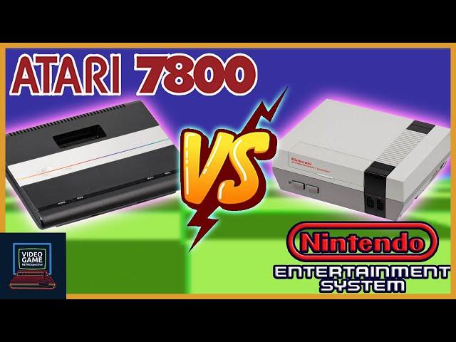 Atari 7800 VS Nintendo Entertainment System - Atari 7800 Part 2 - Video Game Retrospective