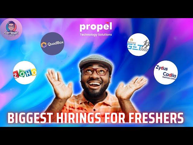 Zoho, Quadbox, Propel, Reliance, Zydus Cadila Hiring for Freshers & 2025 Batch | Apply in Deadline