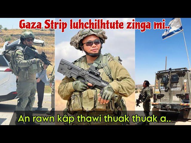 Mizo tlangval; Israel sipai (IDF) chhuanvawrte zinga mi Lalnunmawia nen inhmatawnin..