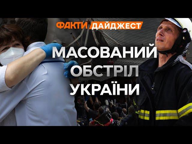 Десятки ЗАГ*БЛИХ та ПОР*НЕНИХ  ОБСТРІЛИ 08.07.2024: УСЕ, що ВІДОМО | ДАЙДЖЕСТ