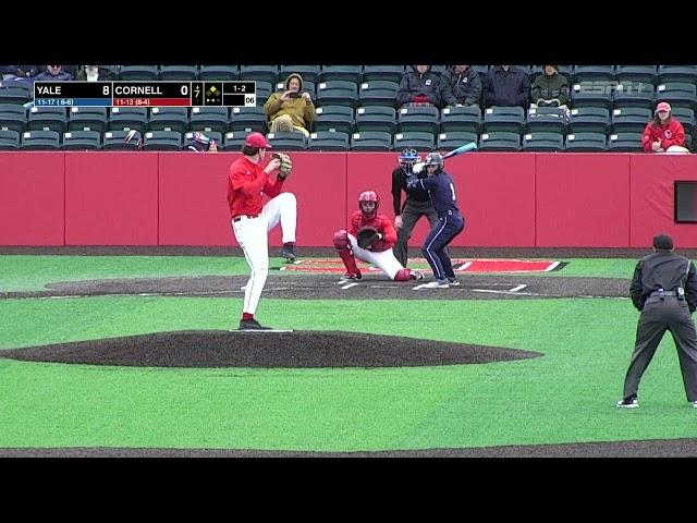 Highlights: Cornell Baseball vs Yale Game 1 - 4/20/2024