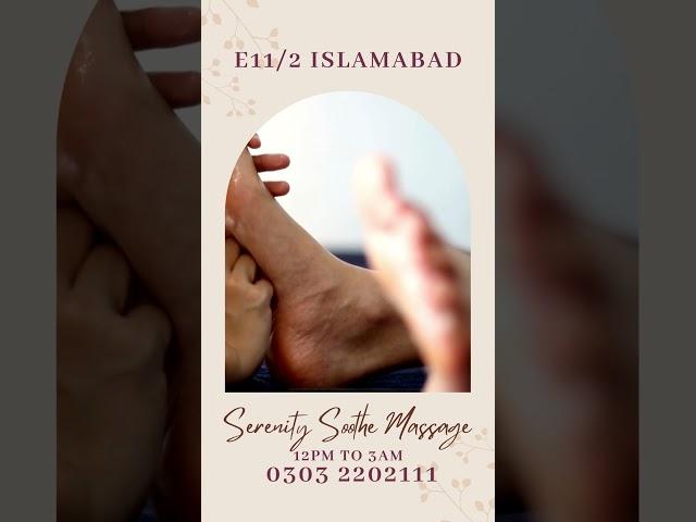 Serenity Soothe Massage - Massage Center Islamabad