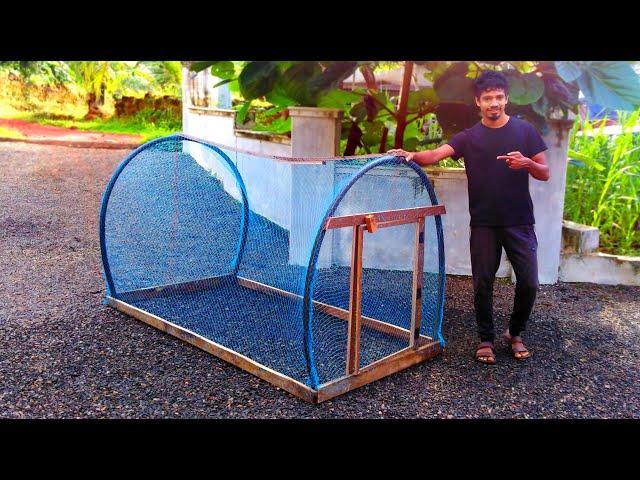 Amazing idea To Make Outdoor Chicken Cage | Easy Way to Make Chicken Cage at Your Home
