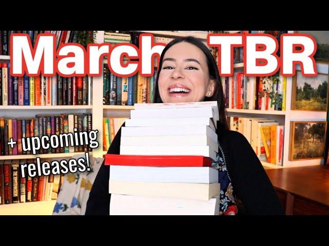 Ambitious March TBR 2025 || All the books I want to read this month!