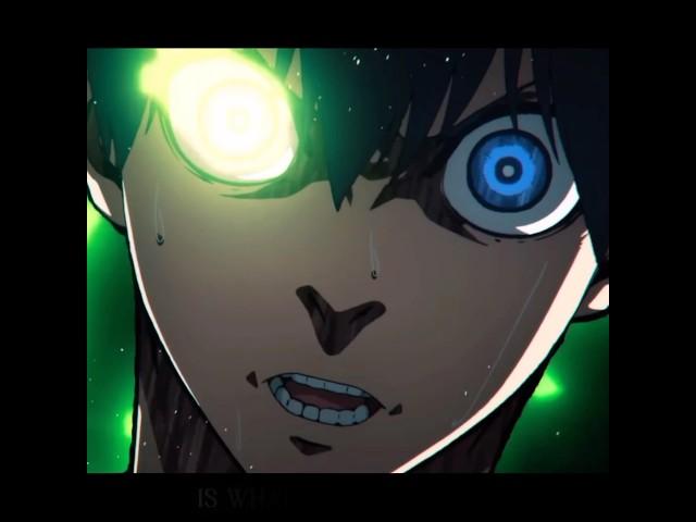 The Egoist himself  || Blue Lock || #isagiyoichi #anime #bluelock