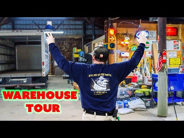 Warehouse Tour!!! How We Organize Our Reselling Items & Warehouse