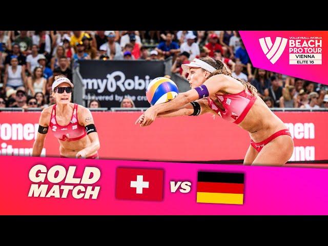 Vergé-Dépré A./Mäder vs. Müller/Tillmann - Gold Match Highlights | Vienna 2024 #BeachProTour