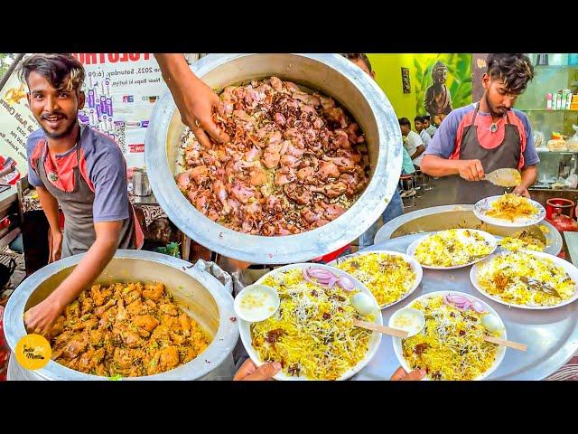 Jharkhandi Style Cheapest Hyderabadi Chicken Biryani In Ranchi Rs. 80/- Only l Ranchi Street Food