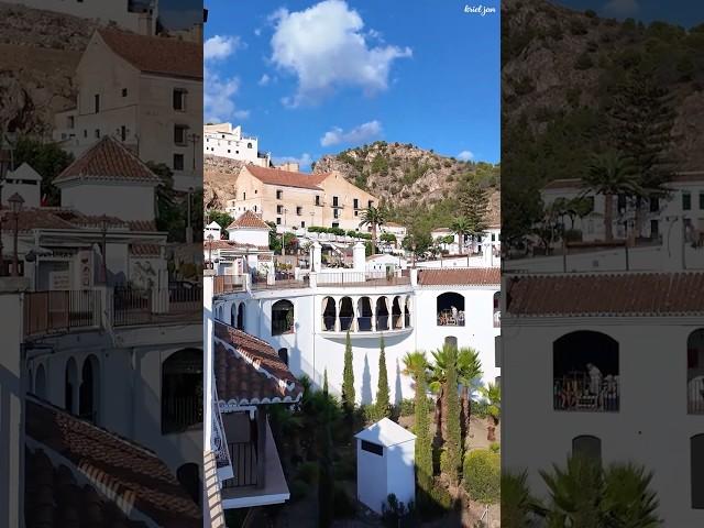 Stunning views Plaza de las Tres Culturas in Frigiliana Spain!   #shorts #krieljan #travel