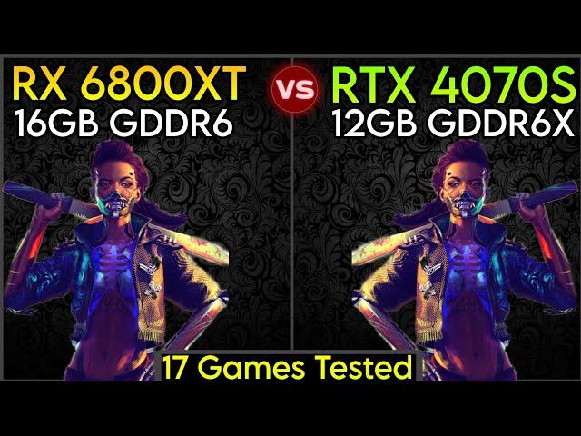 RX 6800 XT vs RTX 4070 Super - Test In 17 Games - Which Is Best ?