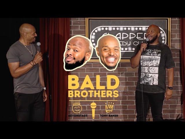 Bald Brothers Freestyle Comedy Show Ft. Tony Baker & KevOnStage #1