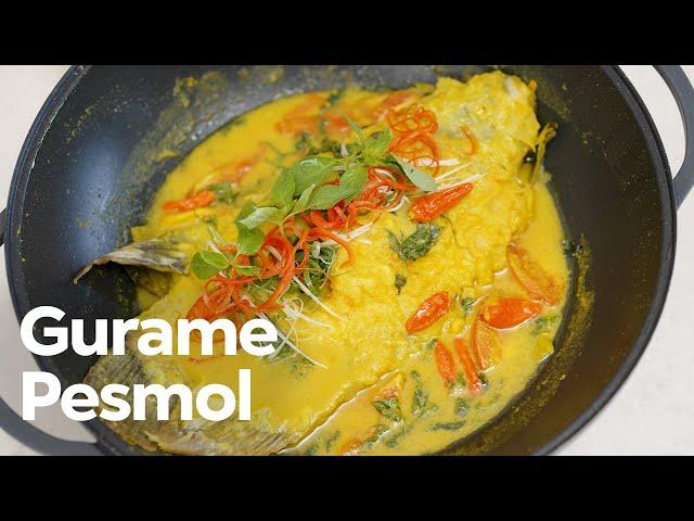 GURIH MERESAP ! RESEP IKAN GURAME PESMOL