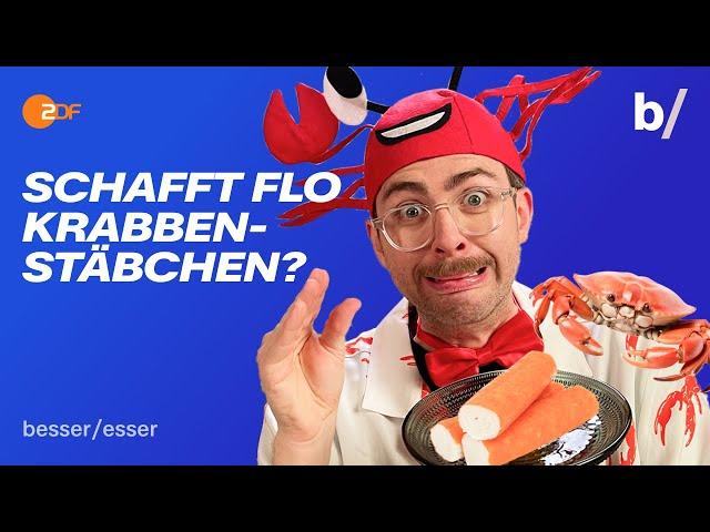 Surimi Stick Challenge: Flo ist völlig von der Rolle