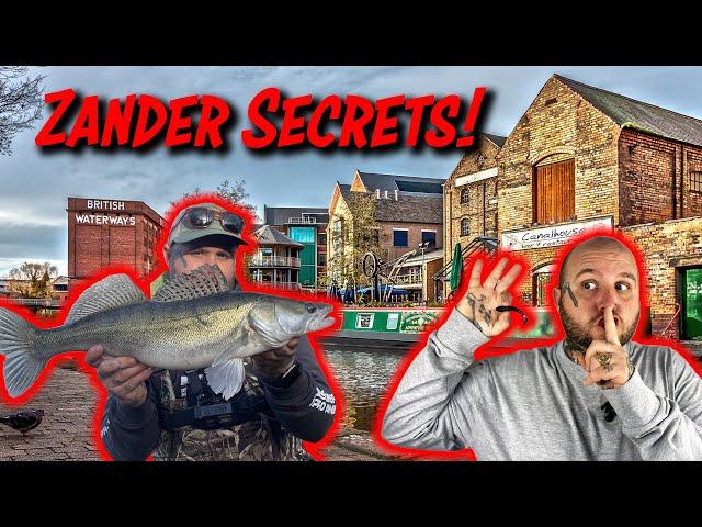 How To Catch UK Zander! Canals And Small Stillwaters!