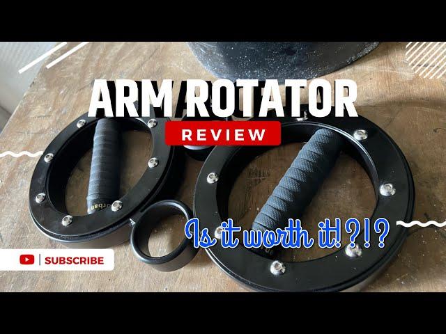 Arm rotator review. Weird arm endurance exercise contraption. Is it worth it?