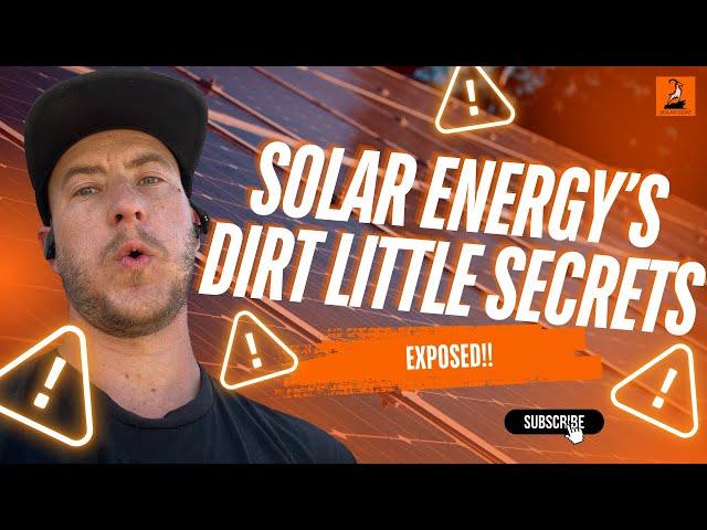 Exposing The Ugly Side Of Residential Solar