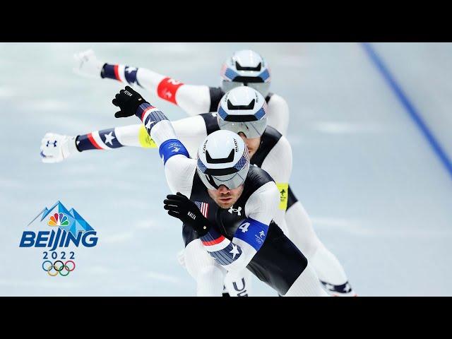 United States wins first men's team pursuit medal since 2010 | Winter Olympics 2022 | NBC Sports