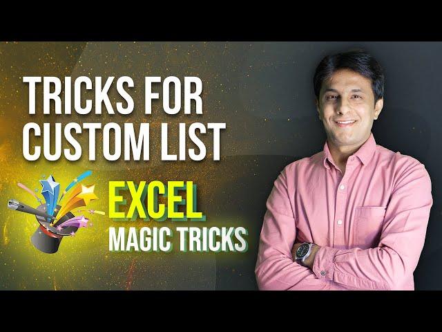 5/6 Magic Tricks in Excel | Pavan Lalwani