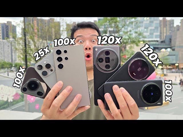 MAX Zoom Showdown: 2024 Flagship Phones Camera Battle!