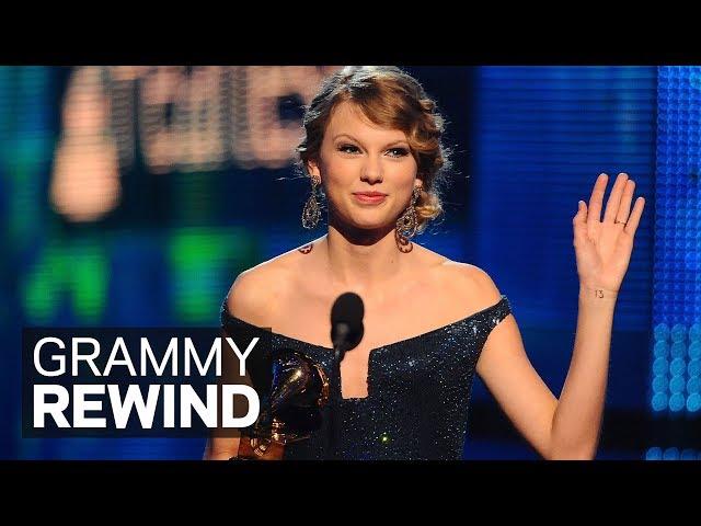 Taylor Swift Wins Album Of The Year For 'Fearless' At The 2010 GRAMMY Awards | GRAMMY Rewind