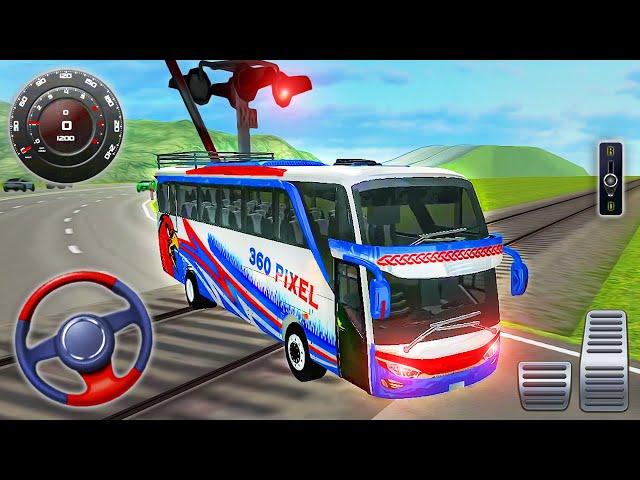 Euro Coach Bus Simulator 3D - Uphill Offroad Bus Driving Simulator - Android GamePlay