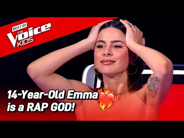 Emma WINS The Voice Kids with her RAP Talent! 