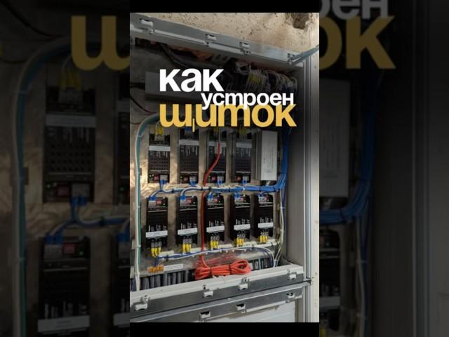 Как устроен щиток? | Электрика #interiordesign #дизайнинтерьера #ремонт #design #электропроводка