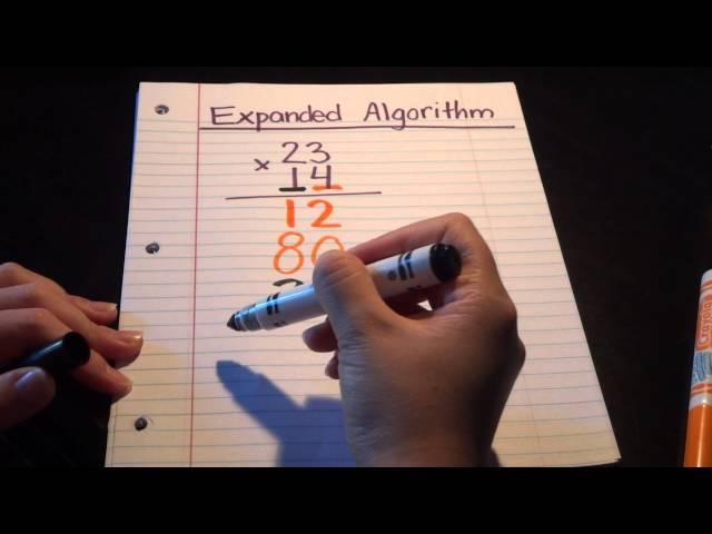 Expanded Algorithm (Grade 4)