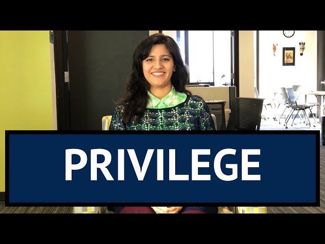 Word of the Week: Privilege