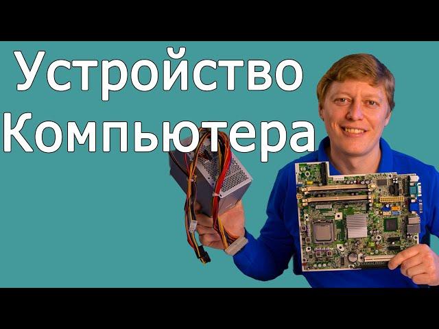 Внутри Компьютера | Устройство Компьютера для чайников | Детали компьютера