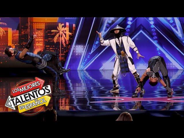 ¡GUAU! EPIC Dance Crew ofrece espectáculo de Mortal Kombat x Street Fighter | AGT 2019