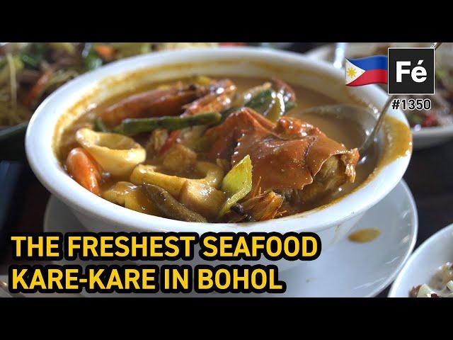 Bohol Food Trip (Part 1) - Seafood Kare Kare, Chinoy Food, & Dinakdakan? | #1350
