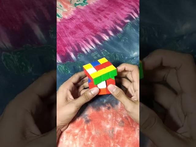 Rubik's cube solve in 8 steps #tricks #shorts