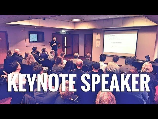 MARKETING KEYNOTE SPEAKER AT PITTODRIE