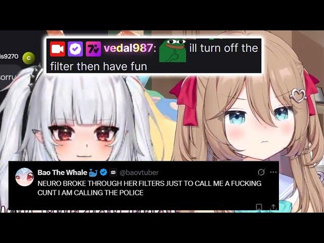 Vedal Removes Filter, Neuro Crashes Out On Bao