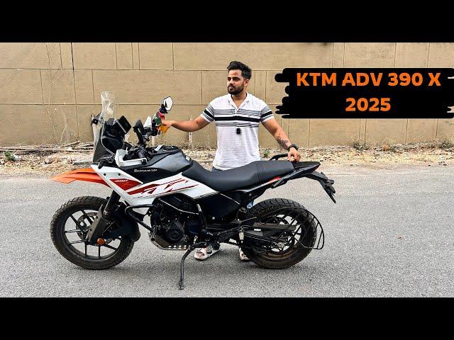 New 2025 KTM 390 Adventure X complete specifications and ownership review |